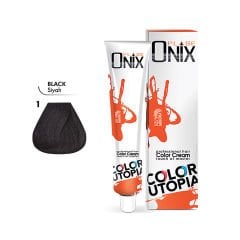 ONIX SAÇ BOYASI 1- SİYAH 60 ML