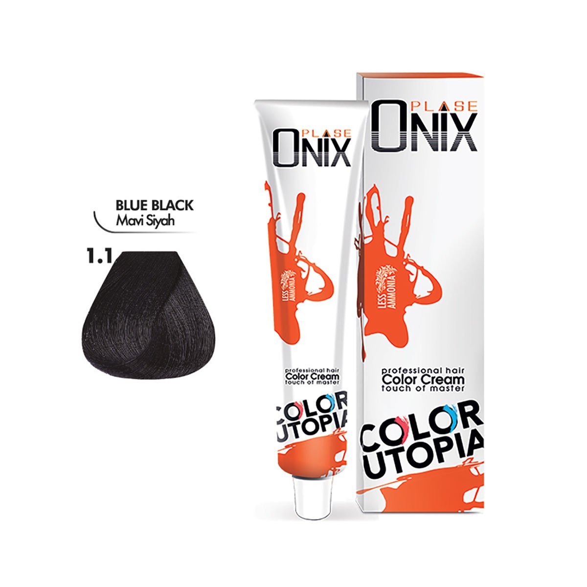 ONIX SAÇ BOYASI 1.1- MAVİ SİYAH 60 ML