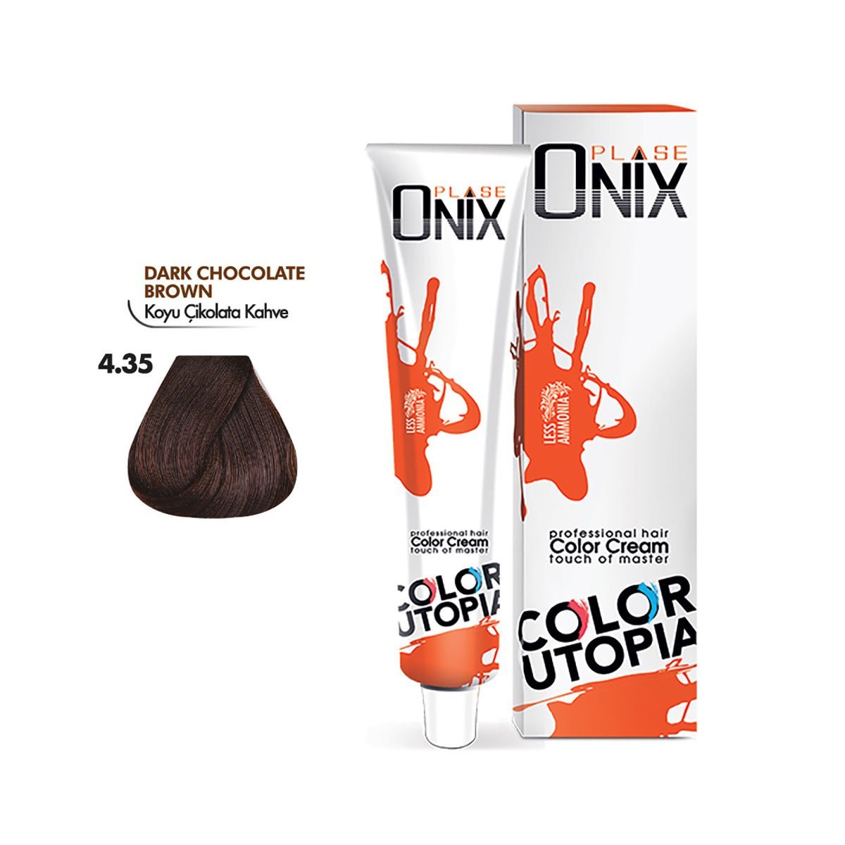ONIX SAÇ BOYASI 4.35 KOYU ÇİKOLATA KAHVE 60 ML