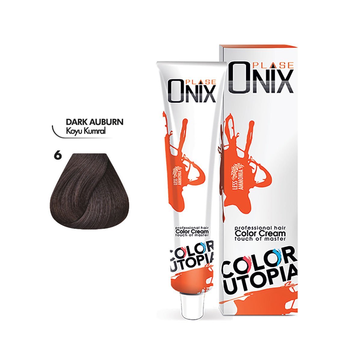 ONIX SAÇ BOYASI 6- KOYU KUMRAL 60 ML