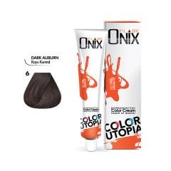 ONIX SAÇ BOYASI 6- KOYU KUMRAL 60 ML