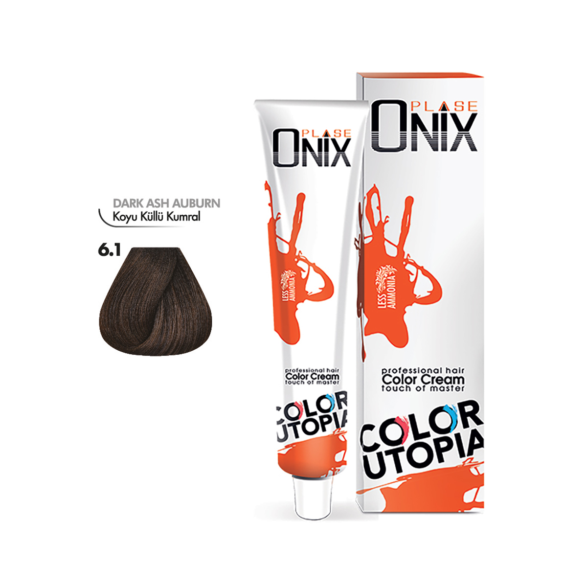ONIX SAÇ BOYASI 6.1- KOYU KÜLLÜ KUMRAL 60 ML