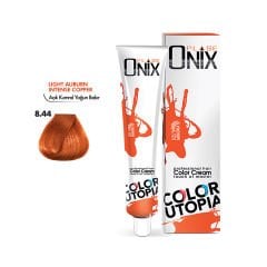 ONIX SAÇ BOYASI 8.44- AÇIK KUMRAL YOĞUN BAKIR 60 ML