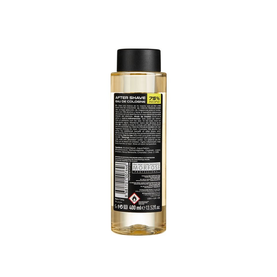 OSSION PBL 2IN1 AFTER SHAVE EAU DE COLOGNE DOMINICAN MERENGUE 400ML
