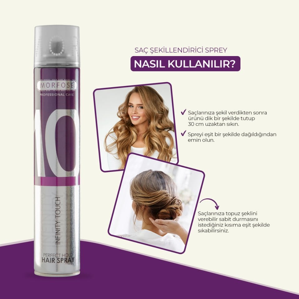 MORFOSE 10 SAÇ ŞEKİLLENDİRİCİ INFINITY TOUCH 400 ML