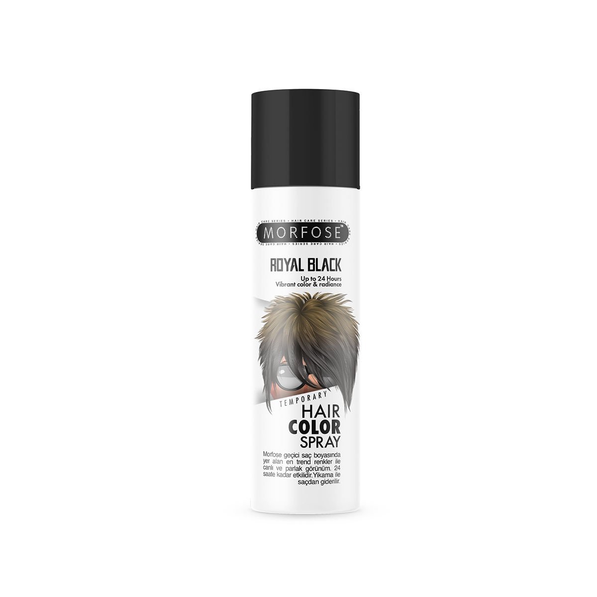 MORFOSE FANTASTIC MECH HAIR COLOR ROYAL BLACK 150 ML