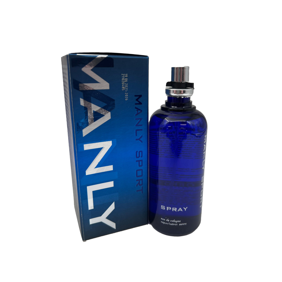 ''MANLY EAU DE COLOGNE MEN SPORT BLUE 125 ML	''